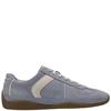 CLARKS WOMENS LACE TRAINER - LIGHT BLUE MULTI